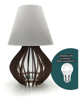 Abajur para criado mudo