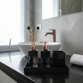 kit lavabo luxo black