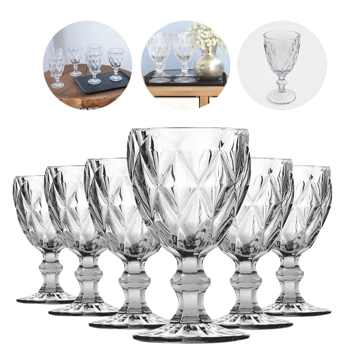 Jogo de taças - Diamantes